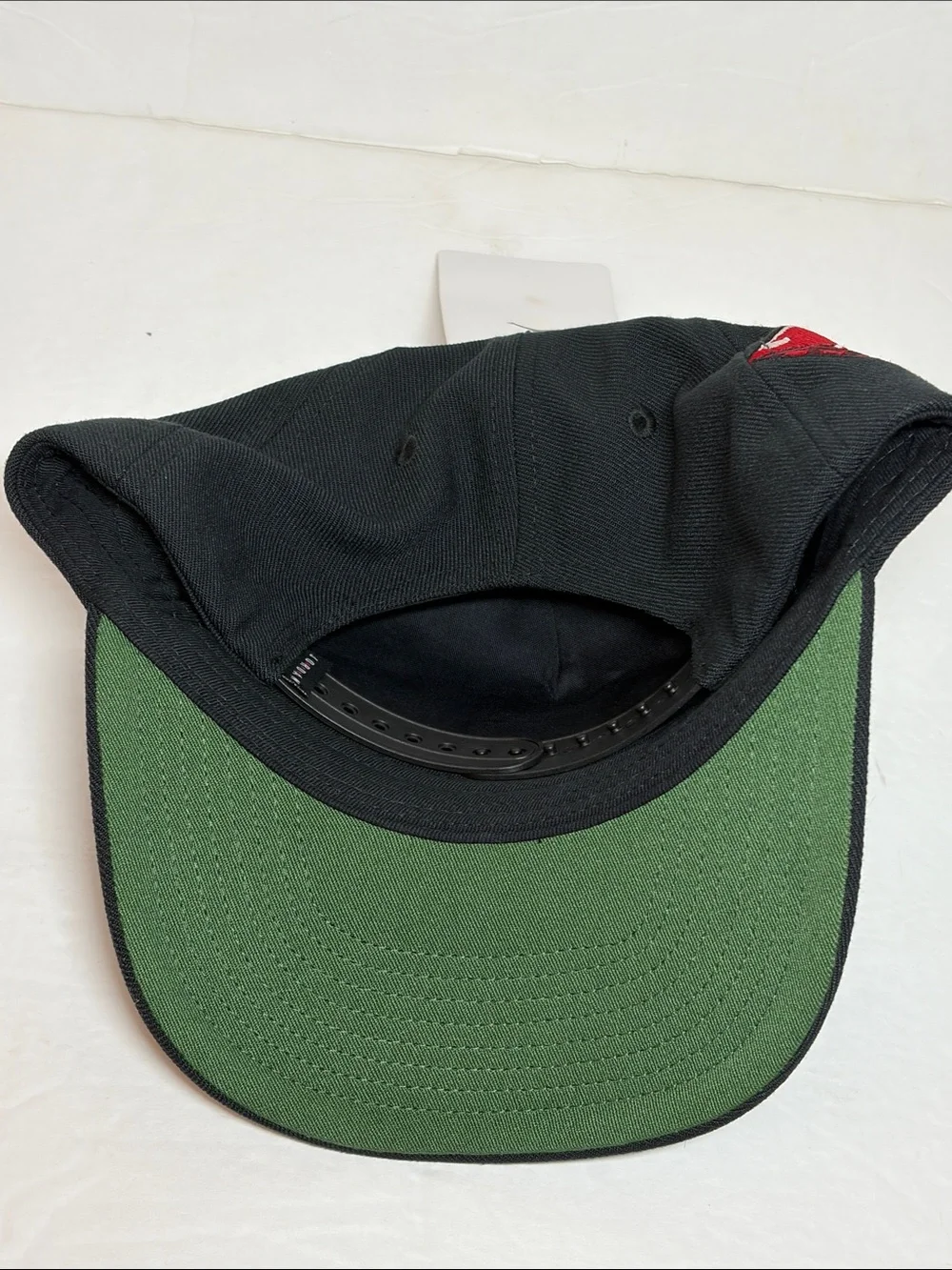 Jordan Jumpman Youth SnapBack Pro Cap Curved Brim Embroidered Black Red NWT